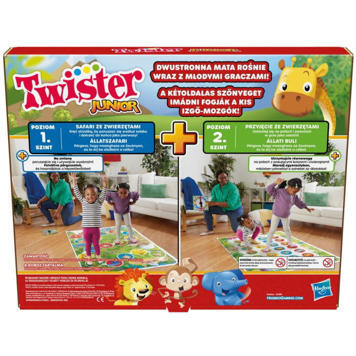 Twister Junior - Gra Hasbro F7478 PUD6
